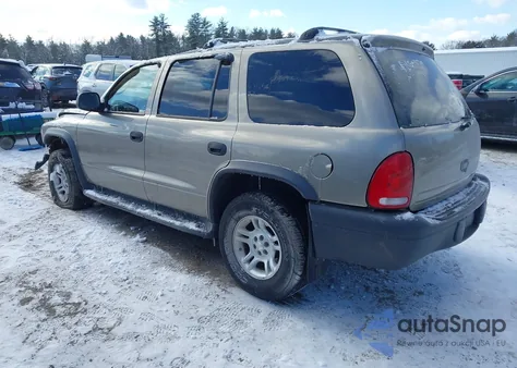 2003 Dodge Durango Sport/Sxt from USA, damaged, VIN 1D4HS38N33F590276